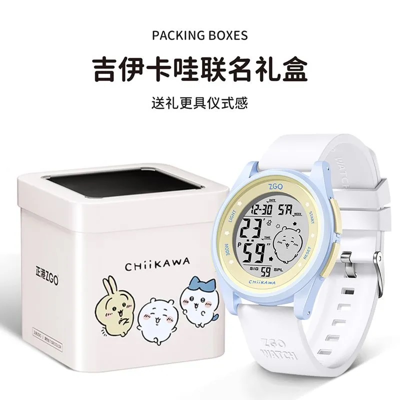 Outdoor Sport Watch - Montre Chiikawa authentique en co-marque, élégante,