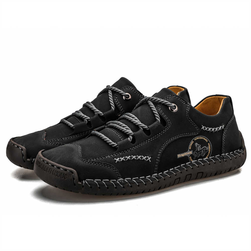 Bottes marron à lacets et seme - Outdoor Sport Brand Shoes avis et prix