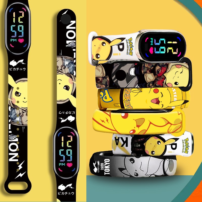 Montre LED Pikachu pour enfant - Outdoor Sport Watch avis et prix