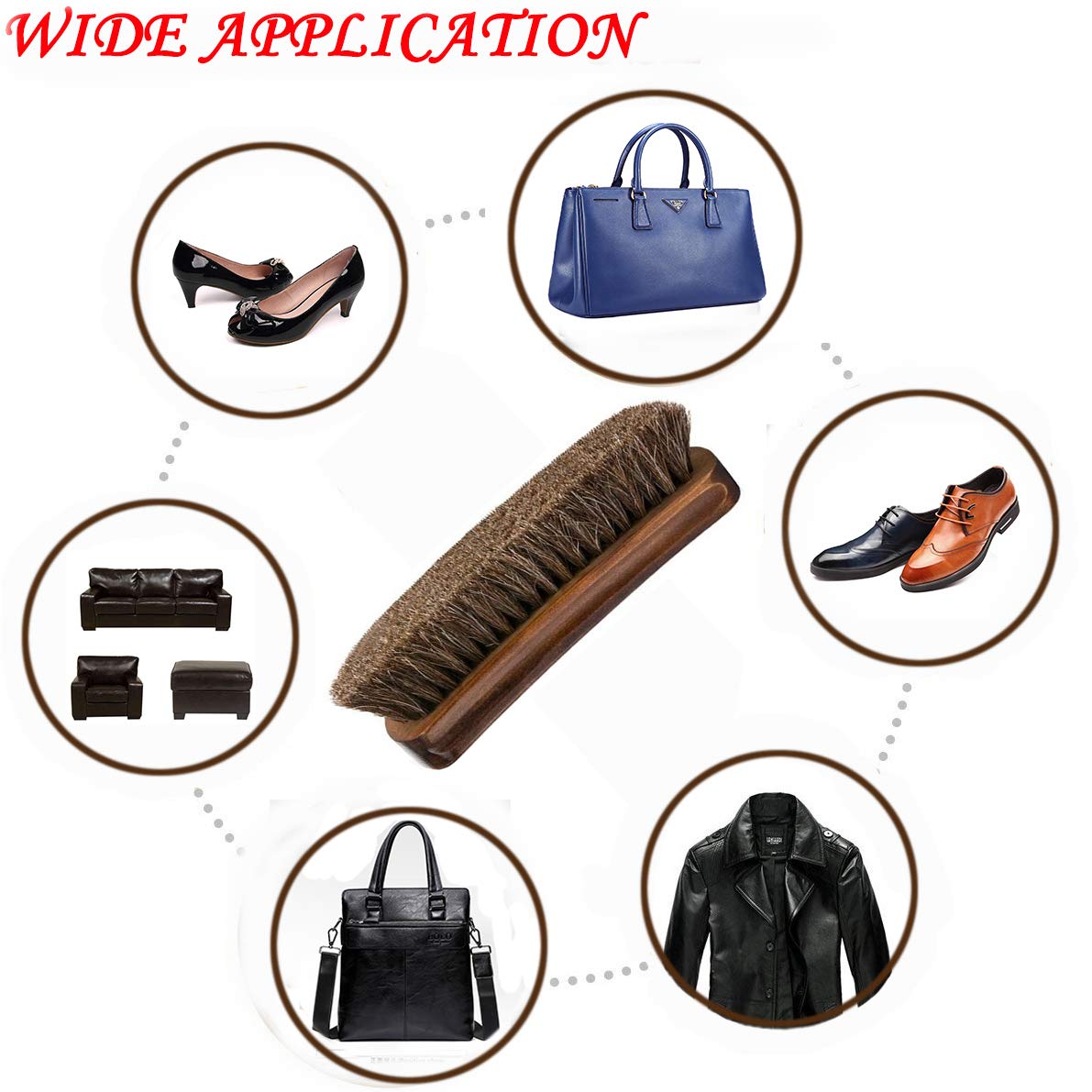 Brosse à chaussures en bois, b - Brushing Boot Horse avis et prix